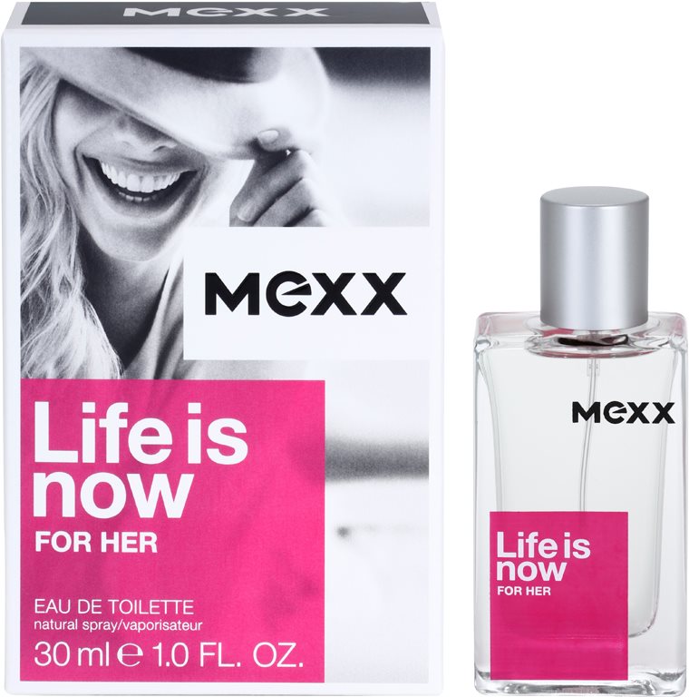 Mexx Life is Now for Her toaletní voda pro ženy 30 ml