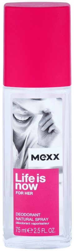 Mexx Life is Now for Her Perfume Deodorant for Women 75 ml