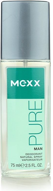 Mexx Pure for Man dezodorant z atomizerem dla mężczyzn 75 ml