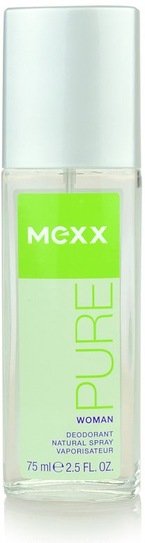 Mexx Pure for Woman deodorant s rozprašovačem pro ženy 75 ml