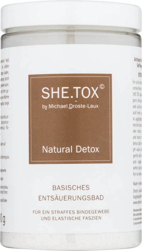 Michael Droste-Laux SHE.TOX razstrupljevalna kopel