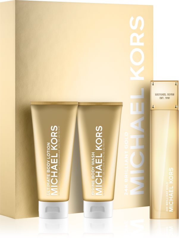 Michael Kors 24K Brilliant Gold Gift Set II.