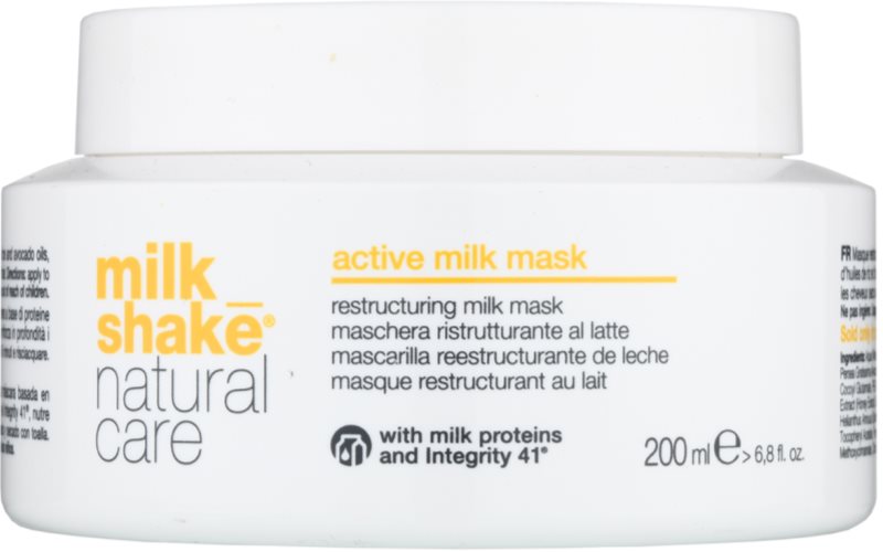 Milk Shake Natural Care Active Milk активна млечна маска за суха и увредена коса
