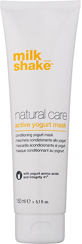Milk Shake Natural Care Yogurt nawilżająca maseczka jogurtowa do włosów naturalnych i farbowanych
