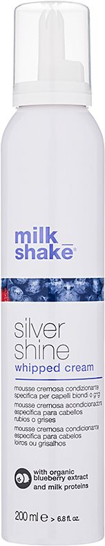 Milk Shake Silver Shine krémová pěna pro blond vlasy neutralizující žluté tóny