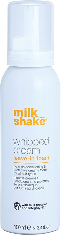 Milk Shake Whipped Cream vyživující ochranná pěna pro všechny typy vlasů