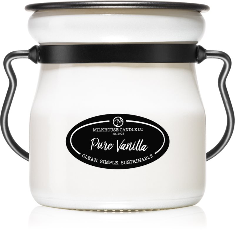Milkhouse Candle Co. Creamery Pure Vanilla vonná svíčka 142 g Cream Jar