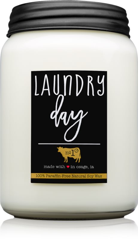 Milkhouse Candle Co. Farmhouse Laundry Day Duftkerze 737 g Mason Jar