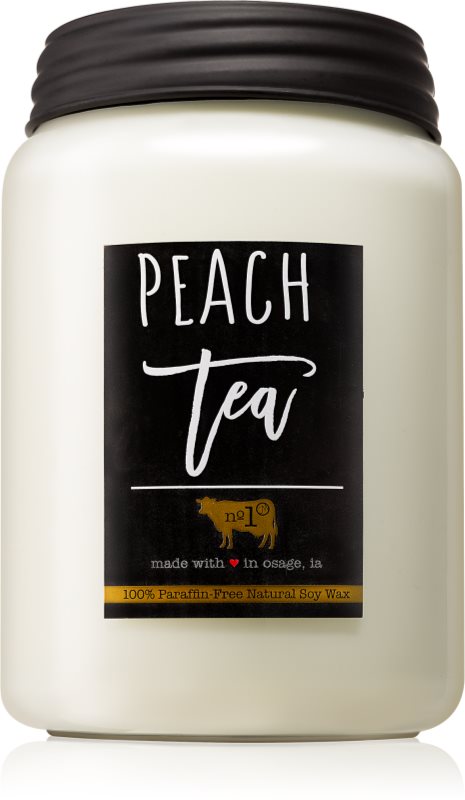 Milkhouse Candle Co. Farmhouse Peach Tea Duftkerze 737 g Mason Jar