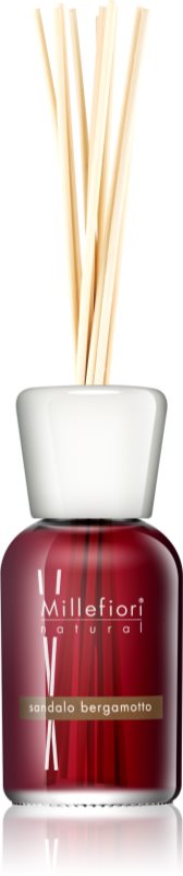 Millefiori Natural Sandalo Bergamotto diffusore di aromi con ricarica 500 ml