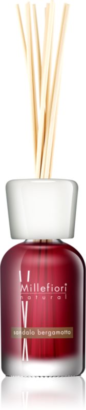 Millefiori Natural Sandalo Bergamotto diffusore di aromi con ricarica 100 ml