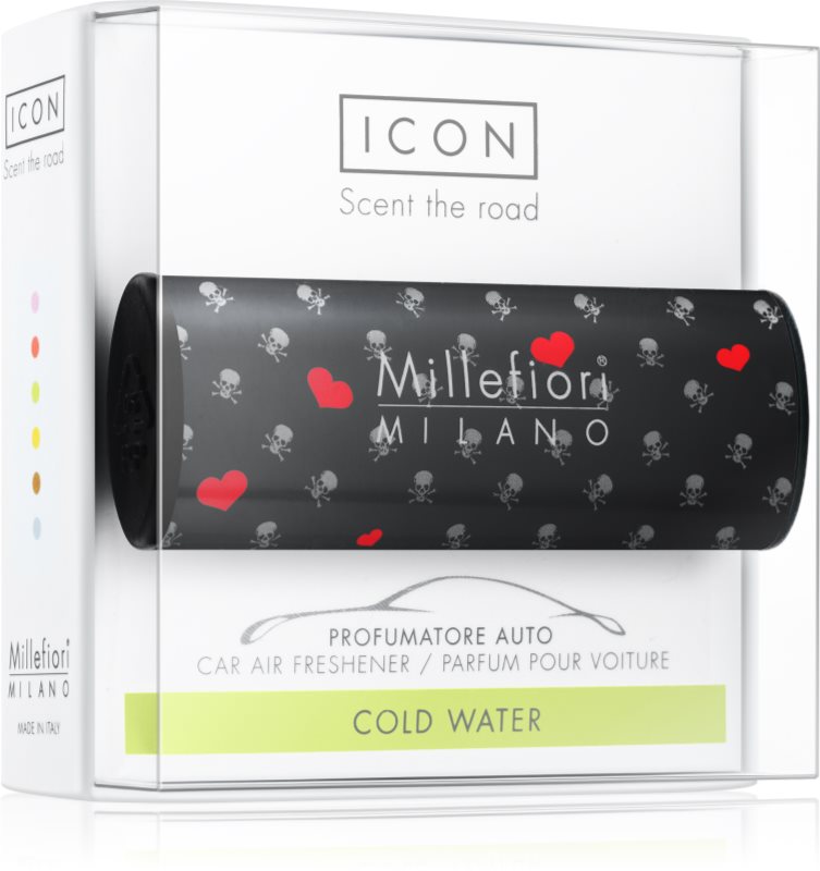 Millefiori Icon Cold Water odświeżacz do samochodu Cuori & Fuori