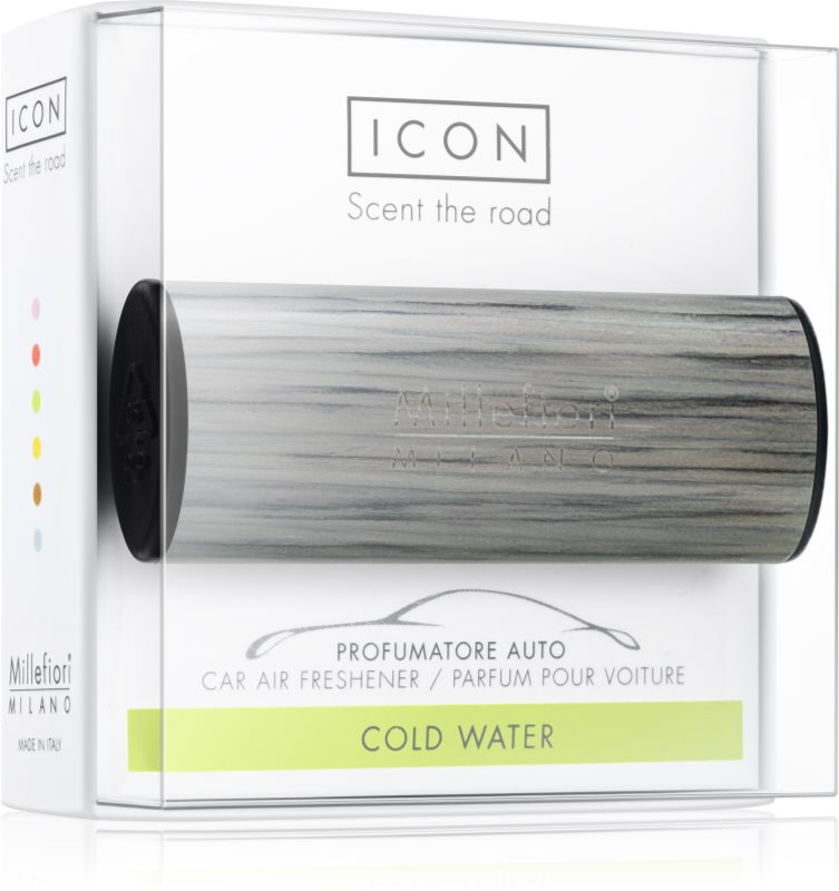 Millefiori Icon Cold Water vôňa do auta Wood