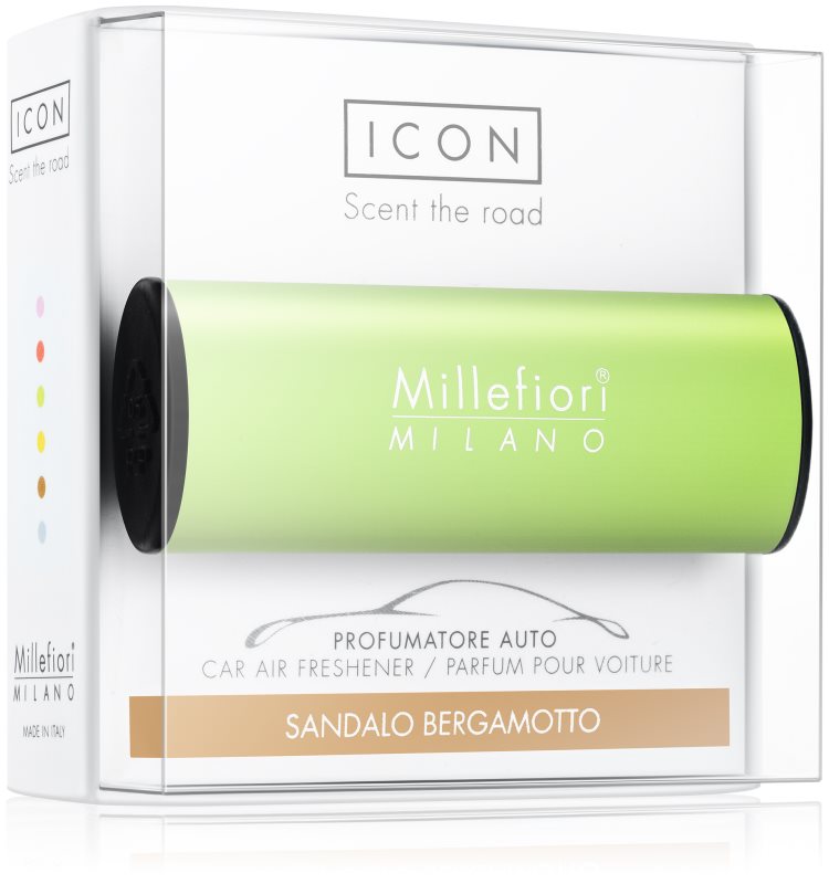 Millefiori Icon Sandalo Bergamotto parfum pentru masina Classic