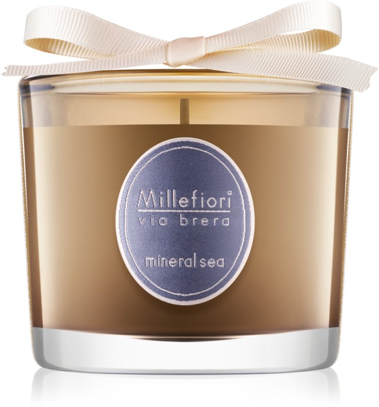 Millefiori Via Brera Mineral Sea Scented Candle 180 g