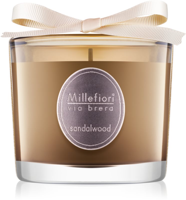 Millefiori Via Brera Sandalwood Scented Candle 180 g