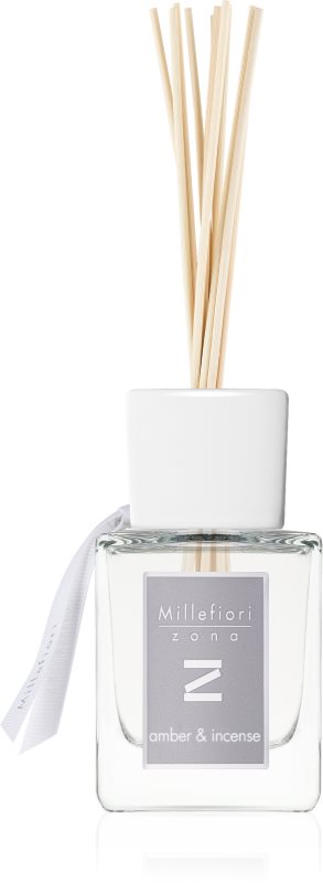 Millefiori Zona Amber & Incense Aroma Diffuser With Filling 100 ml
