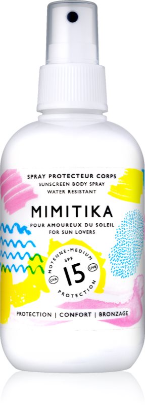 Mimitika Sun spray pentru bronzat SPF 15