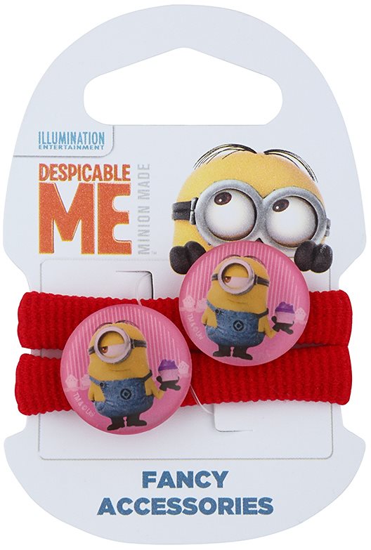Minions Accessories Stuart gomas para cabello