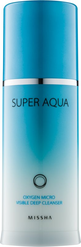 Missha Super Aqua Oxygen čisticí emulze s okysličujícími bublinkami