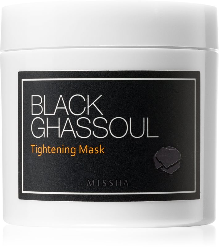 Missha Black Ghassoul vypínací maska na stažení pórů