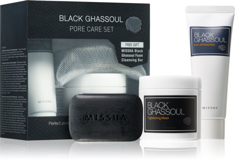 Missha Black Ghassoul kozmetični set I.