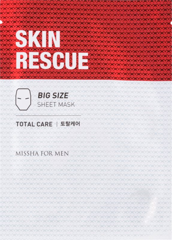 Missha For Men Skin Rescue Anti-Wrinkle Cloth Mask for Men