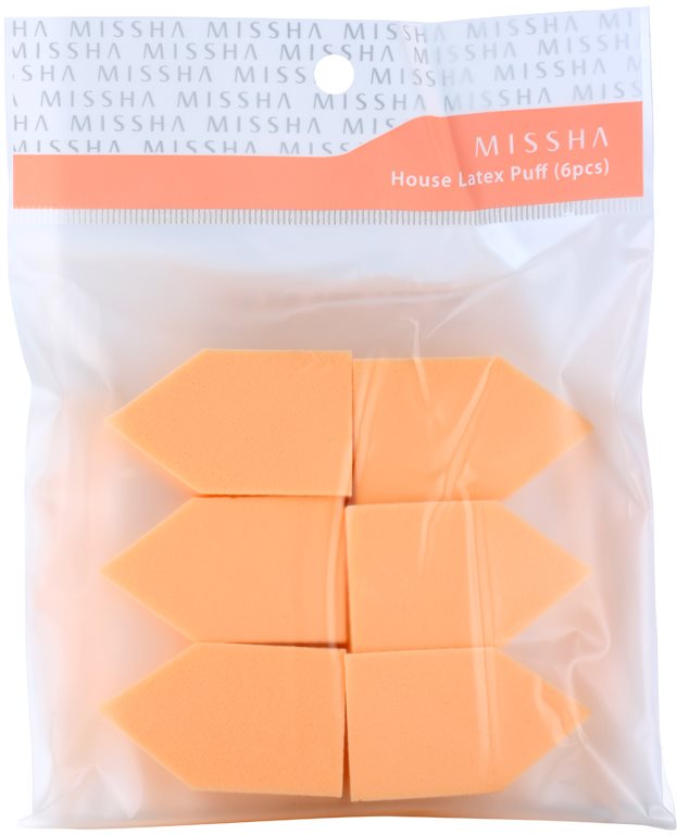 Missha Accessories make-up houbička 6 ks