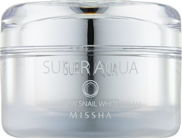 Missha Super Aqua Cell Renew Snail rozjasňující krém se šnečím extraktem