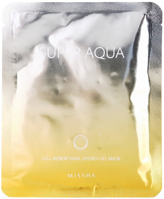 Missha Super Aqua Cell Renew Snail maseczka nawilżająca z ekstraktem ze śluzu ślimaka