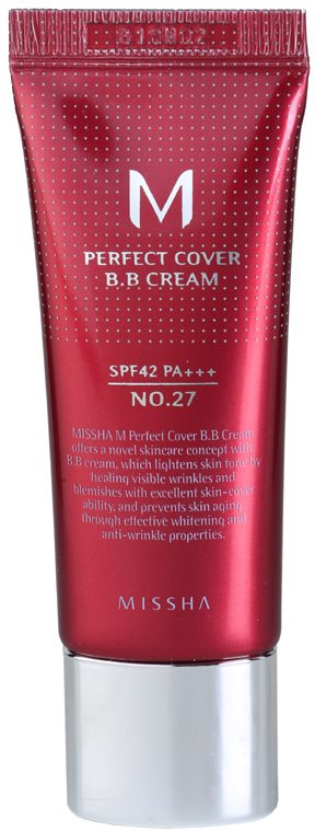 Missha M Perfect Cover BB crème très haute protection solaire petit format