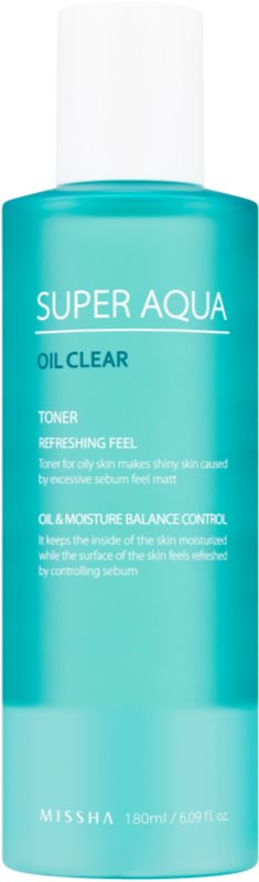 Missha Super Aqua Oil Clear osviežujúce tonikum