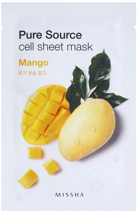 Missha Pure Source mascarilla hoja con efecto humectante