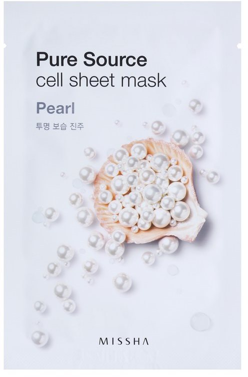Missha Pure Source Zellschichtmaske mit aufhellender Wirkung