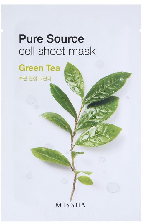 Missha Pure Source plátýnková maska se zklidňujícím účinkem