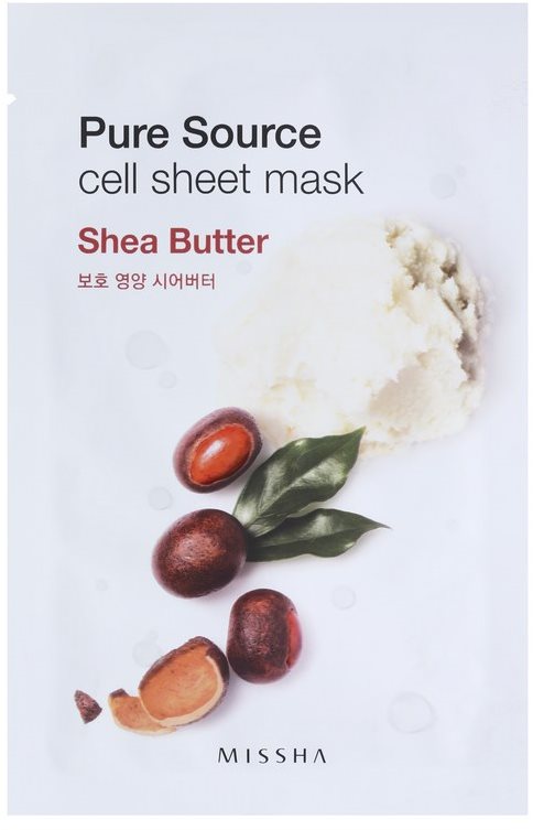 Missha Pure Source mascarilla hoja con efecto nutritivo e hidratación profunda