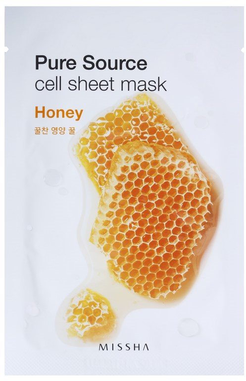 Missha Pure Source mascarilla hoja con efecto hidratante e iluminador