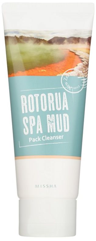 Missha Rotorua Spa Mud tisztító ápolás a kitágult pórusokra