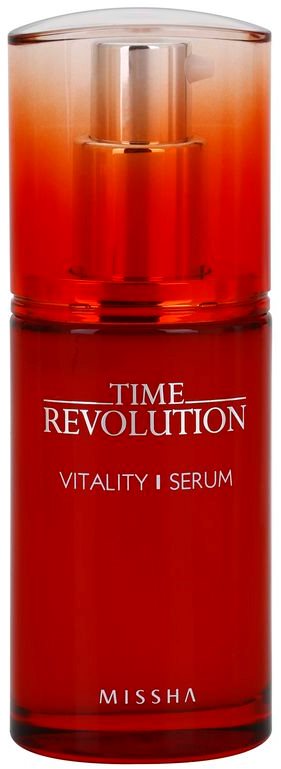 Missha Time Revolution Vitalising Skin Serum against expression wrinkles