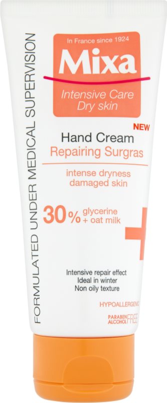 MIXA Anti-Dryness crema para manos y uñas para pieles extra secas