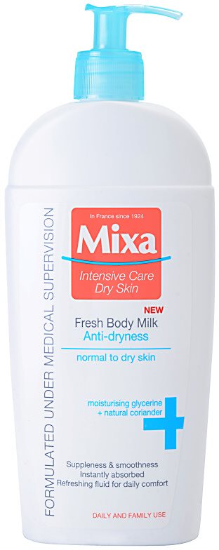 MIXA Anti-Dryness lotiune de corp racoritoare pentru piele normala si uscata