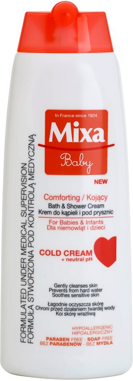 MIXA Baby crème douce bébé bain et douche