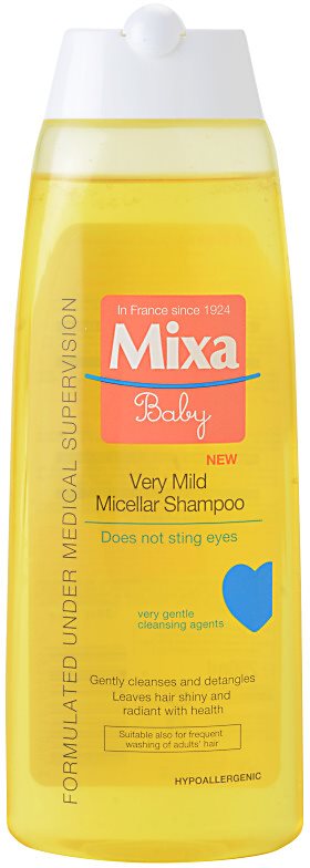 MIXA Baby champô micelar muito suave para crianças