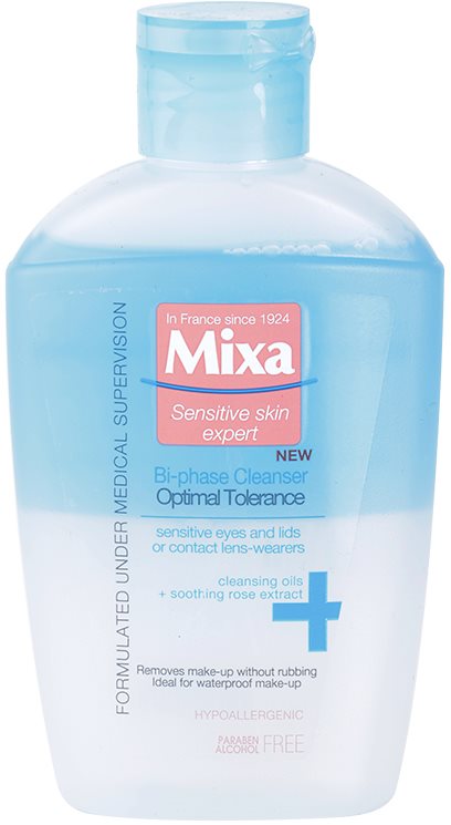 MIXA Optimal Tolerance dwufazowy płyn do demakijażu oczu