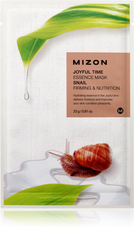 Mizon Joyful Time maska odżywcza w płacie o efekt wzmacniający