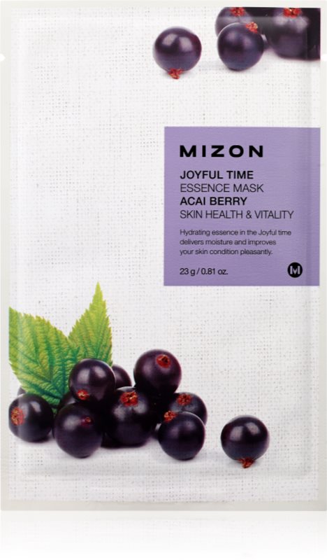Mizon Joyful Time plátýnková maska pro rozjasnění a vitalitu pleti