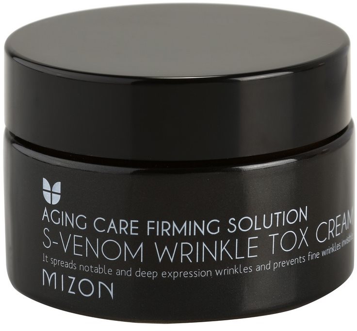 Mizon Aging Care Firming Solution creme antirrugas com veneno de serpente
