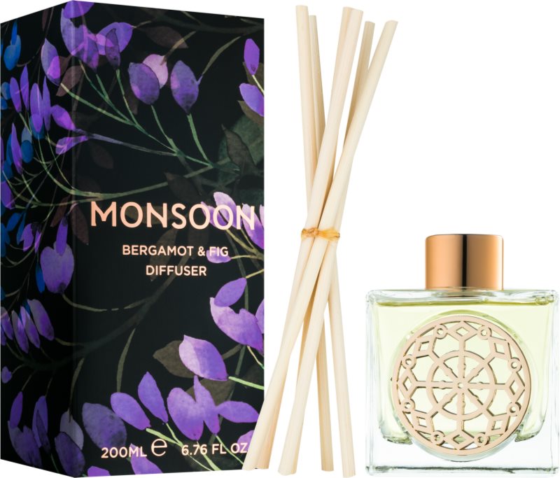 Monsoon Bergamot & Fig aроматизиращ дифузер с пълнител 200 мл.