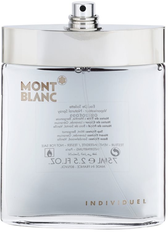 Montblanc Individuel eau de toilette teszter férfiaknak 75 ml