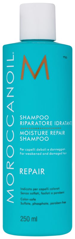 Moroccanoil Moisture Repair šampon za poškodovane in kemično obdelane lase